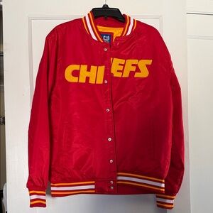 NFL Chiefs Red and Yellow Jacket